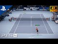 (PS5 Pro) TopSpin 2K25 | Sinner vs. Fritz [ATP Finals 2024 - FINAL] - PS5 Pro [4K 60FPS] Gameplay