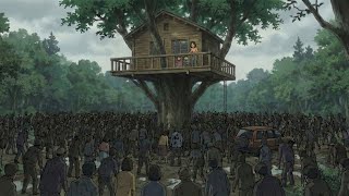“From a Peaceful Morning to a Tree House Above the Dead _ A Ghibli-Style Zombie Survival Story”