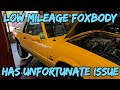 Small Part Failure Causes Major Problem. 93 Special Edition Foxbody Mustang Needs Some Lovin!