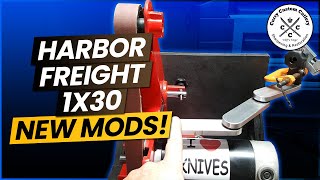harbor freight belt sander modifications