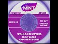 WOULD I BE CRYING, Nicky Addeo, & The Nite Owls, CD Cut  1996