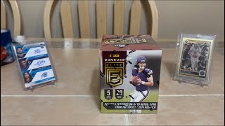 2024 DONRUSS ELITE FOOTBALL HOBBY BOX REVIEW, XTRA AUTO + PATCH CARD. PLUS ON CARD ROOKIE QB AUTO 🔥🏈