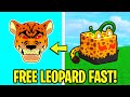 SECRET QUEST FOR FREE LEOPARD FRUIT IN BLOX FRUITS (Roblox)