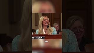 Paris Hilton compliments New York Republican’s style during congressional hearing #shorts