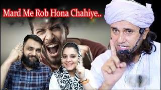 "Mard Me Rob Hona Chahiye"  || Mufti Tariq Masood || Reaction Wala Couple
