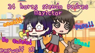 [Resubido] 24 horas siendo padres 💜💖💞✨:D//Mayictor//CoMPaS//Emywolf