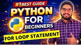 #25 For Loop Statement in Python | Python Tutorials For Beginners