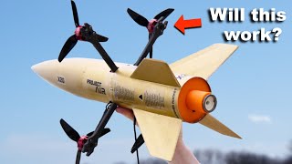 Building the FASTEST Rocket Drone