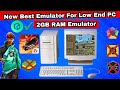 (2024)New Lenovo Best Emulator For Low End PC || 2gb Ram Emulator || HOG