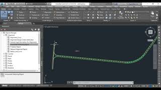 Export Alignment Setting Out data from civil 3D to Excel