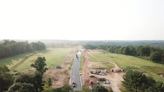 Stoney Knoll Paving Fly Over