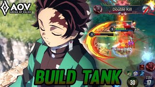 AOV : YAN/TANJIRO GAMEPLAY | BUILD TANK - ARENA OF VALOR LIÊNQUÂNMOBILE ROV