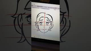 how to draw anime face! 🥺 #artist #animeart #drawing #sketchbook #sketching #digitalart #draw #art