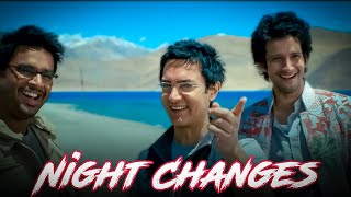 3 Idiots X Night Changes | 3 Idiots Reunion | Aamir Khan | R Madhavan | Sharman Joshi| #3iditos | KB