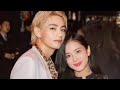 Taehyung and jisoo's SECRET INTERACTION at frieze seoul 2023 paradise night art