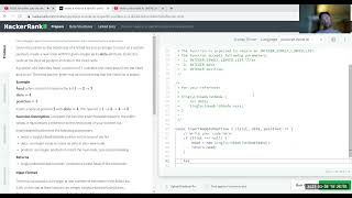 Insert a node at a specific position in a linked list - Hackerrank - Javascript