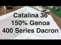 Catalina 36 - 150% Genoa - Precision Sails 400 Series Dacron