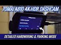 How to hardwire 70mai A810 Dashcam? Hardwire Kit Unboxing + Installation + Parking Mode Settings