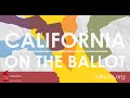 California on the Ballot: What's the Deal with Direct Democracy?