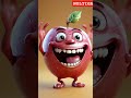 3d Monster apple animated laugh