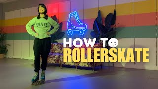 Learn How To Rollerskate In LESS than 2 MINUTES! 🤯🛼