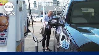National gas price average rises to $3.90 a gallon