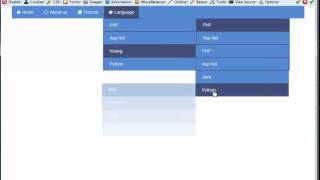 Dropdown menu demo - [HTML - CSS - Jquery]