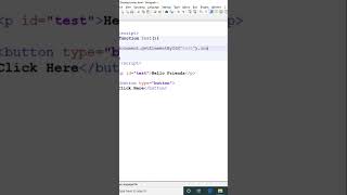 How to replace or change text using javascript #javascripttutorials #javascript #javaprogramming