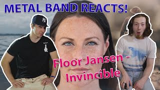 Floor Jansen - Invincible REACTION / ANALYSIS | Metal Band Reacts!