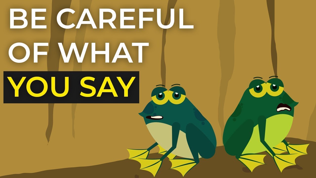 Life Lessons: Be Careful Of What You Say | Choose Your Words Wisely ...