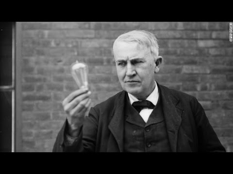 Thomas Edison S Light Bulb Youtube