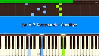 Jan A. P. Kaczmarek - Goodbye [Piano Tutorial] (Synthesia)