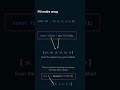 JavaScript array fill with default values | fill() method | #shorts #javascript