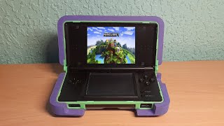 Playing minecraft on a nintendo DS