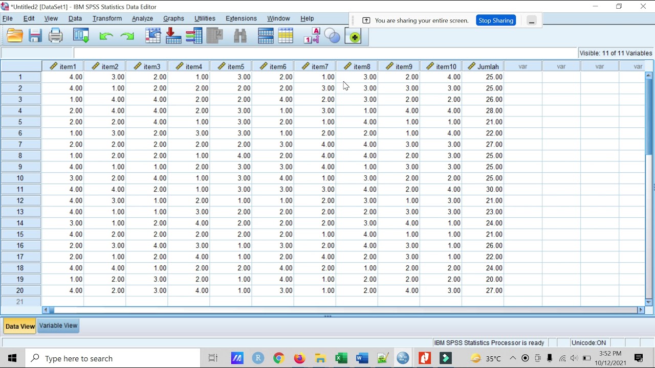 Cara Mudah Uji Validitas Dan Reliabilitas Di SPSS - YouTube