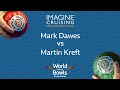 World Indoor Bowls Championship 2024 Mark Dawes vs Martin Kreft - Day 7 Match 4