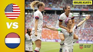 [FINAL] USA vs Netherlands | Extended Highlights | 2019 FIFA Women's World Cup