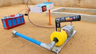 How to make Solar water pump _ Science project _ Motor pump @Making_Tools_Toys