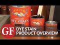 Layering & Toning with Colors | Water Based Dye Stain | Product Overview | General Finishes