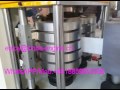 Customized 1/8 folding 4 colors printed napkin paper making machine Xinda Machinery