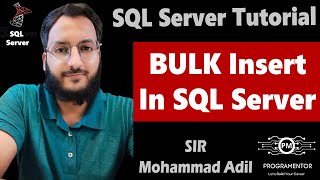 BULK Insert In SQL Server | How To Insert Large File Data In SQL Table | SQL Interview | SQL Server