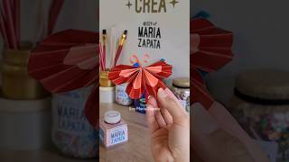 Cómo hacer una Mariposa de papel 🦋 Soy Maria Zapata #regalos #diy #manualidades #diycraft #craft