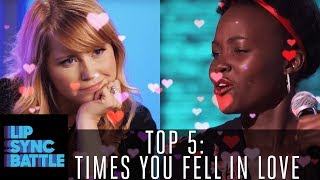 Top 5 Times Lip Sync Battle Made Us Fall in Love 💘 | Lip Sync Battle