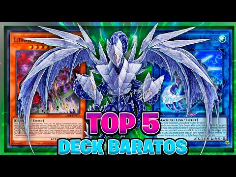 TOP 5 DOS MELHORES DECK BARATOS PARA JOGAR YU-GI-OH TCG 2023 - YouTube