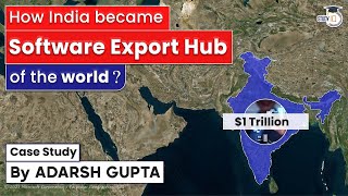 How India became Software Export Hub of World? Case Study By Adarsh Gupta