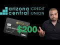 Arizona Central Credit Union - $200 Checking Bonus