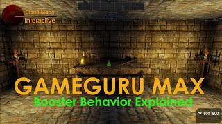 GameGuru Max Tutorial - Booster Behavior Explained