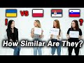Ukrainian Language | Can Polish, Serbian and Slovenian speakers understand it?