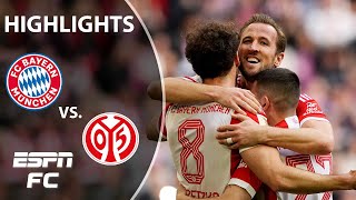🚨 HARRY KANE HAT TRICK 🚨 Bayern Munich vs. Mainz | Bundesliga Highlights | ESPN FC