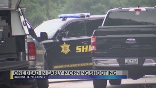 1 dead, 1 hurt in overnight shooting in Darlington County, officials say